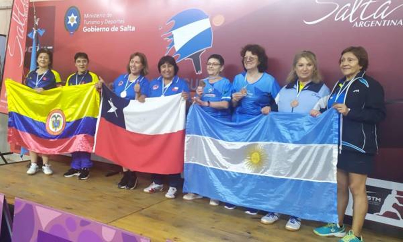 Varelenses en el podio internacional del tenis de mesa