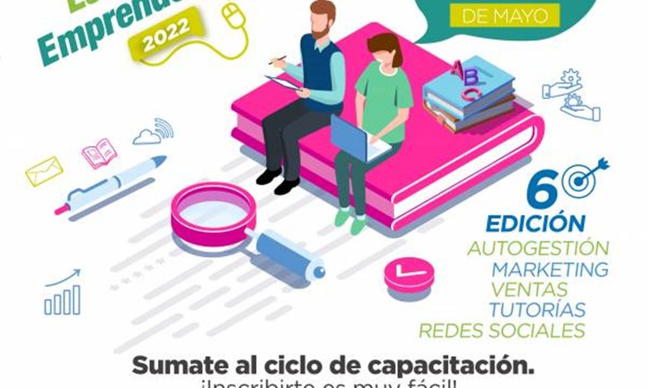 Extienden la inscripción a la Escuela de Emprendedores