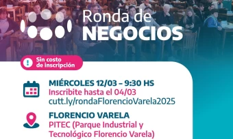 Florencio Varela impulsa una nueva ronda de negocios para fortalecer a las PyMEs en un contexto económico desafiante
