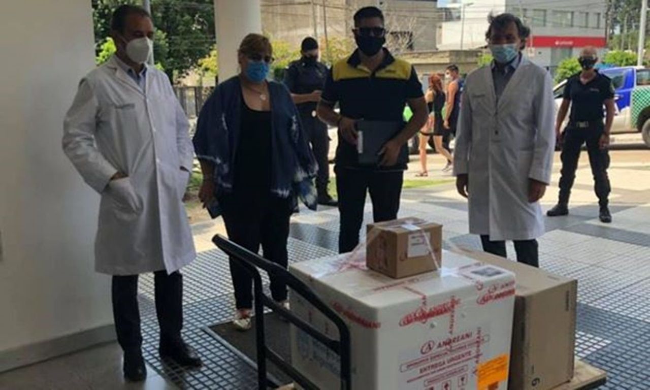 La vacuna Sputnik V llegó al Hospital "El Cruce"